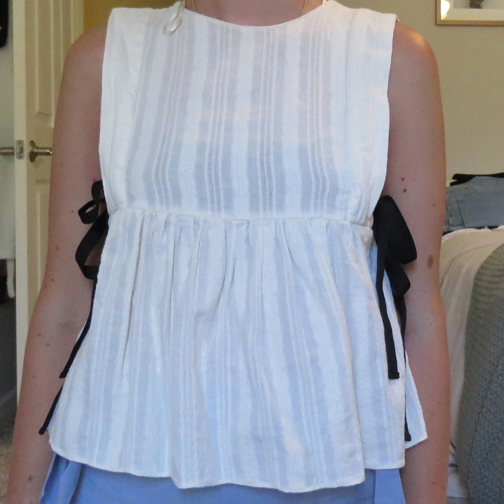 Zara Top with Ties